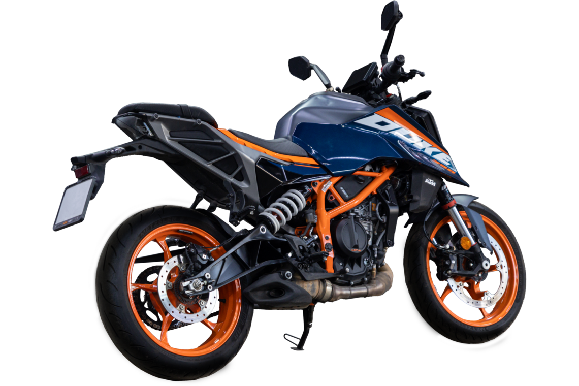 Аренда мотоцикла KTM 390 DUKE 2023 в Москве от HulkMoto.ru от 5000 ₽