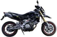 Аренда мотоцикла Aprilia Dorsoduro 750 2008 в Москве от HulkMoto.ru от 5000 ₽