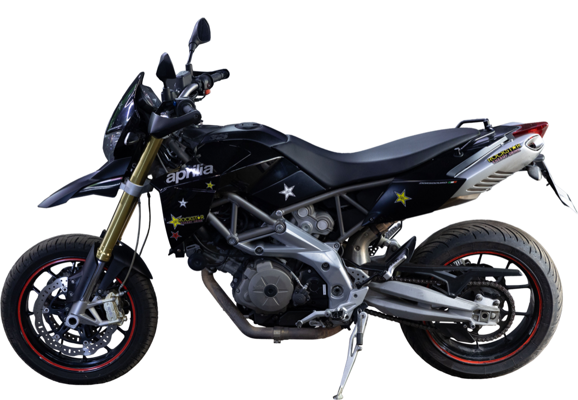 Аренда мотоцикла Aprilia Dorsoduro 750 2008 в Москве от HulkMoto.ru от 5000 ₽
