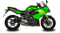 Аренда мотоцикла KAWASAKI ER400 2013 в Москве от HulkMoto.ru от 3900 ₽