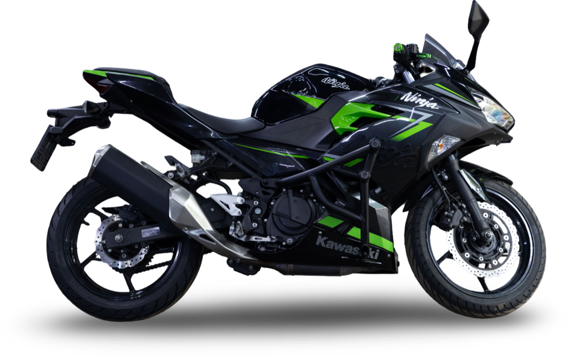 Аренда мотоцикла Kawasaki Ninja 400 2018 в Москве от HulkMoto.ru от 5000 ₽