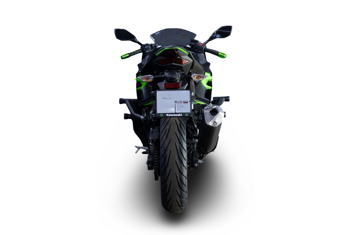 Аренда мотоцикла Kawasaki Ninja 400 2018 в Москве от HulkMoto.ru от 5000 ₽