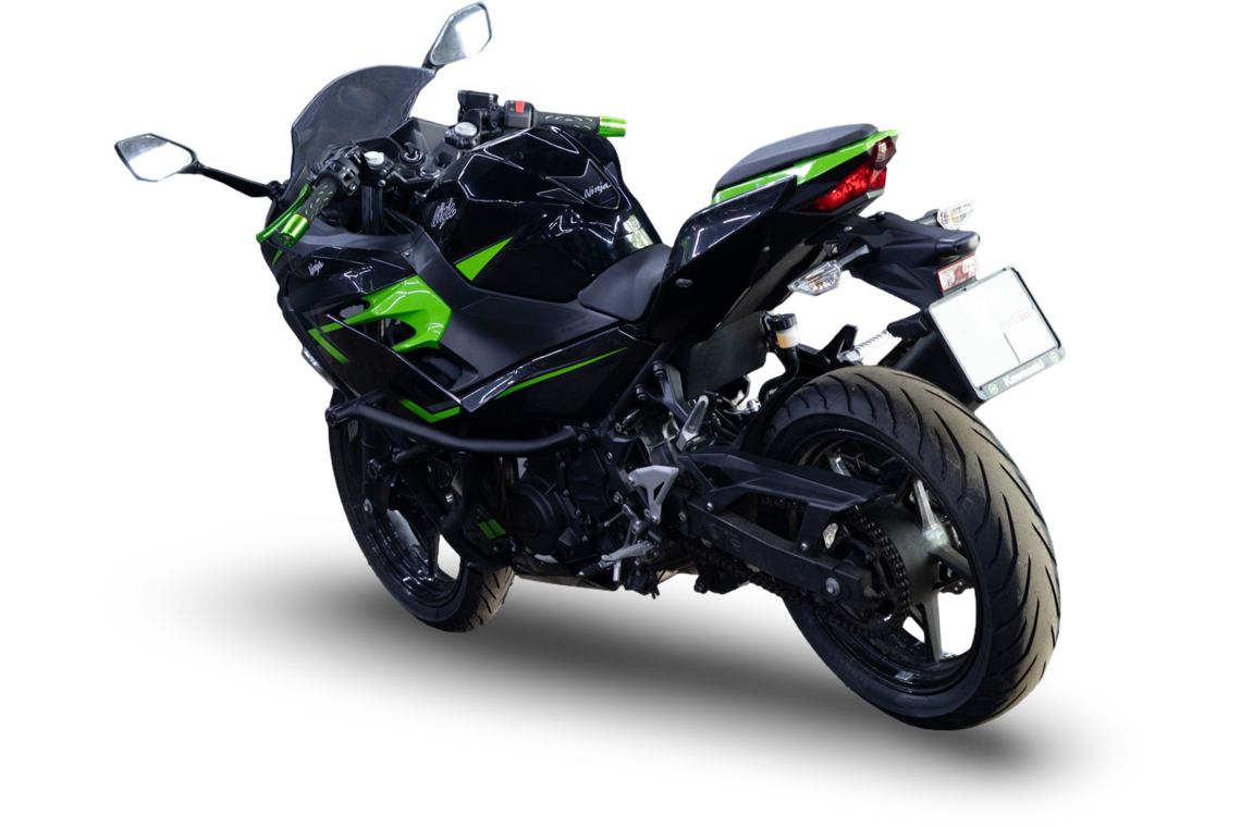 Аренда мотоцикла Kawasaki Ninja 400 2018 в Москве от HulkMoto.ru от 5000 ₽