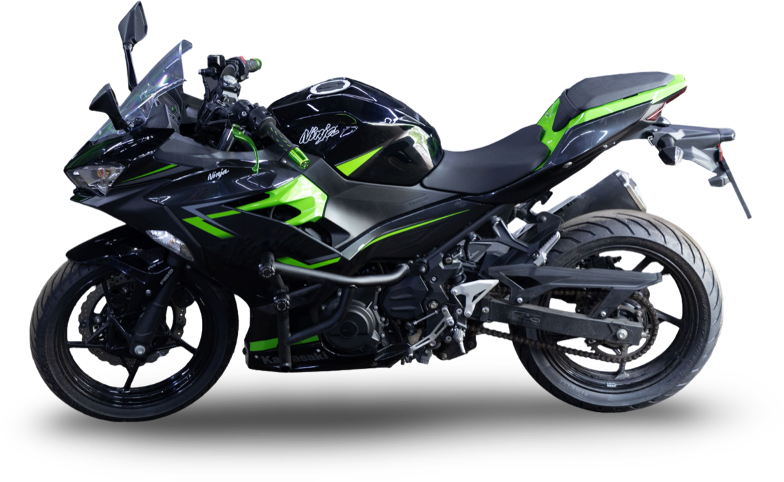Аренда мотоцикла Kawasaki Ninja 400 2018 в Москве от HulkMoto.ru от 5000 ₽