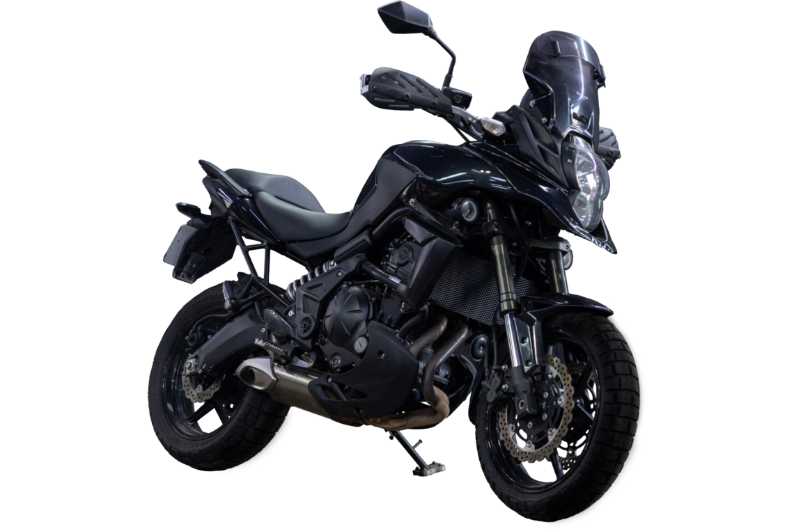 Аренда мотоцикла Kawasaki KLE650 в HulkMoto.ru